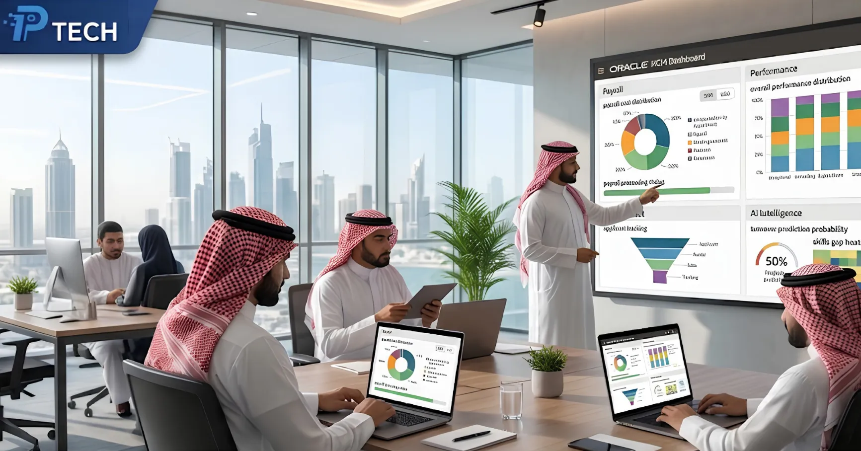 مميزات نظام أوراكل للموارد البشرية (Oracle HCM): إدارة الرواتب والأداء بذكاء